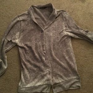 Alternative Apparel cardigan sweater, medium