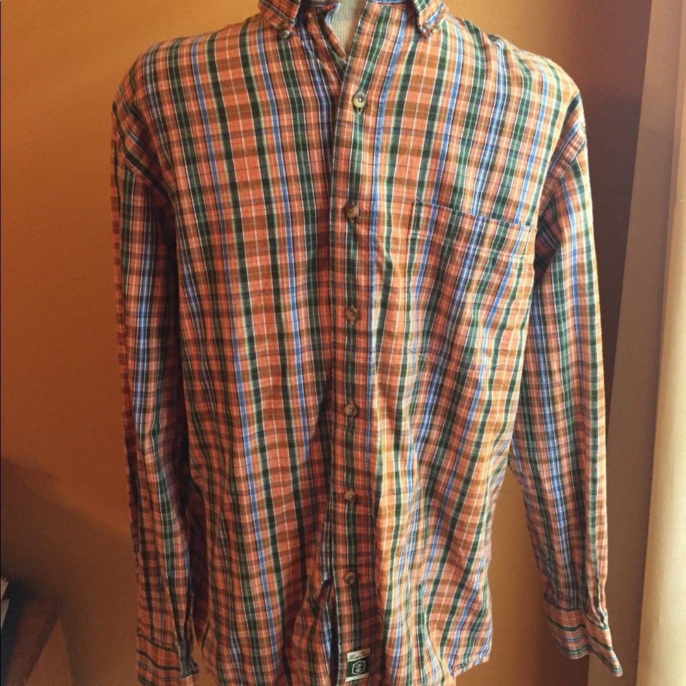 Izod Button Down Shirt, Size S, Fall colors - Picture 1 of 2