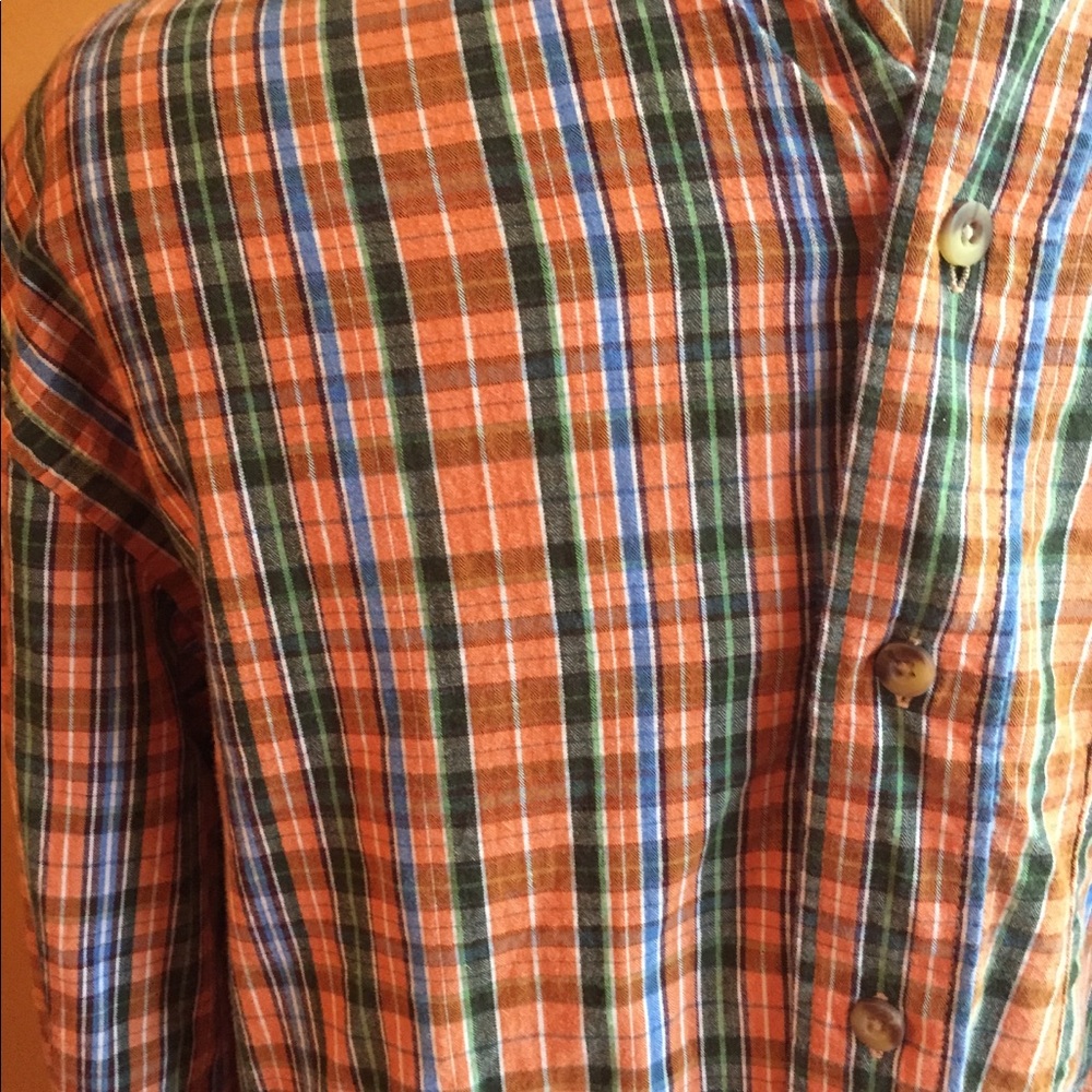 Izod Button Down Shirt, Size S, Fall colors - Picture 2 of 2