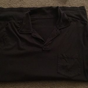 J. Crew broken in polo shirt, navy, medium