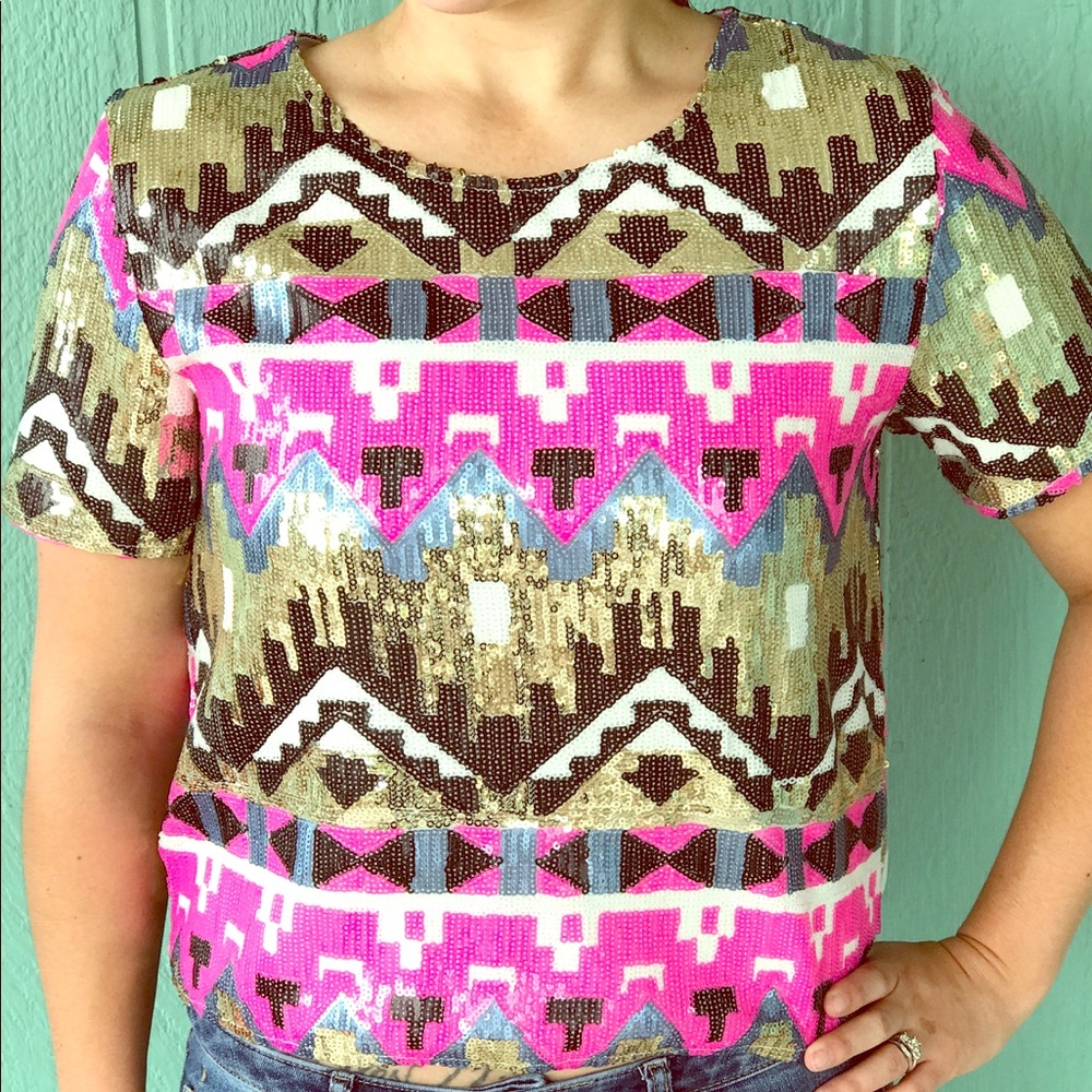 Sequin Top