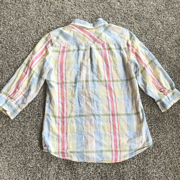 American Eagle plaid button up - Picture 3 of 5