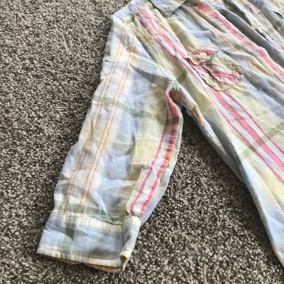 American Eagle plaid button up - Picture 4 of 5