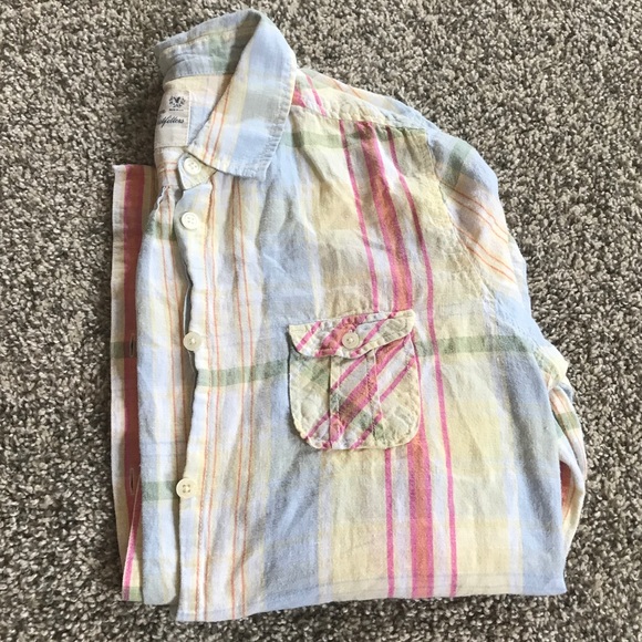 American Eagle plaid button up - Picture 5 of 5