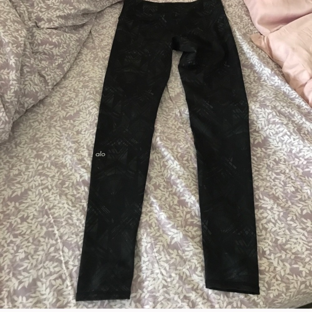 ALO Yoga Black Haze Leggings