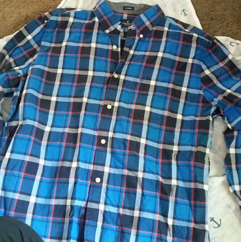 Mens American Eagle button up