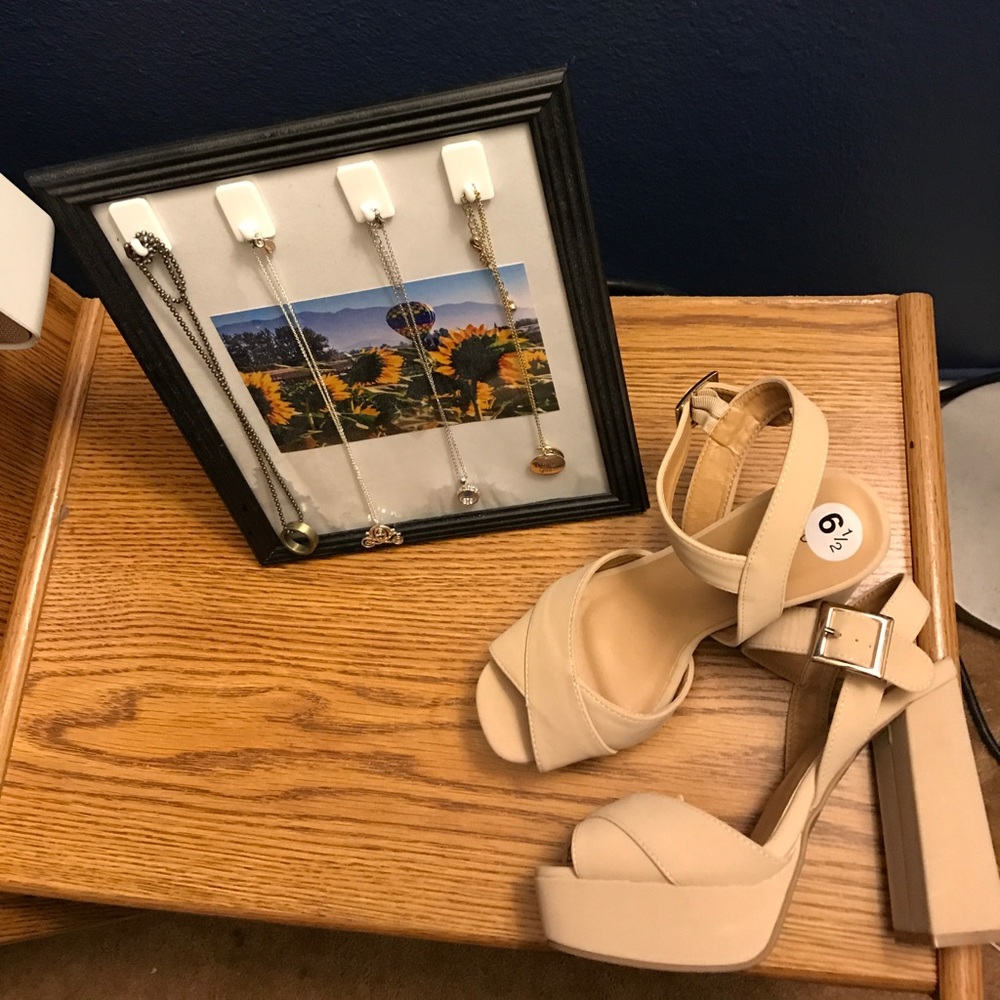 Tan heels by Bamboo