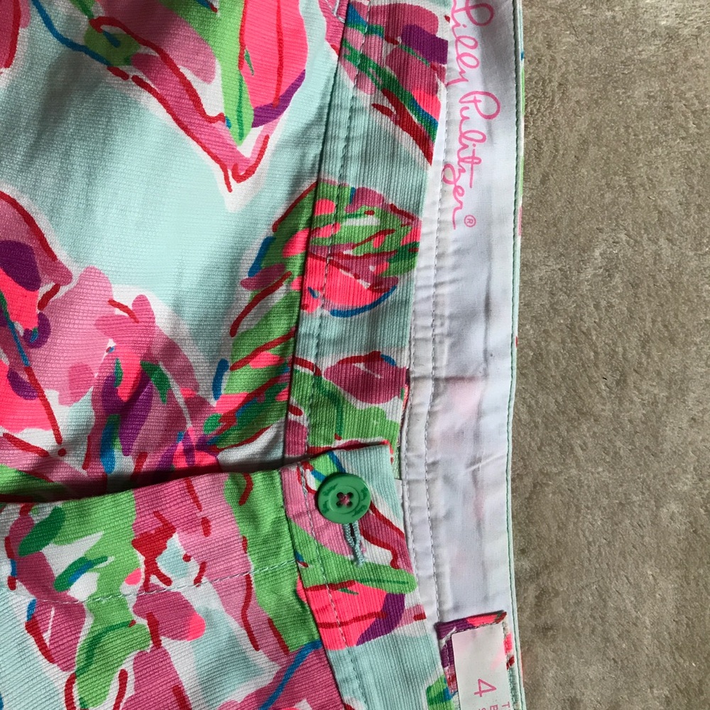 NWOT never worn Lilly Pulitzer buttercup shorts - Picture 3 of 3