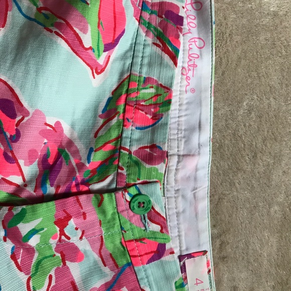 NWOT never worn Lilly Pulitzer buttercup shorts - Picture 3 of 3