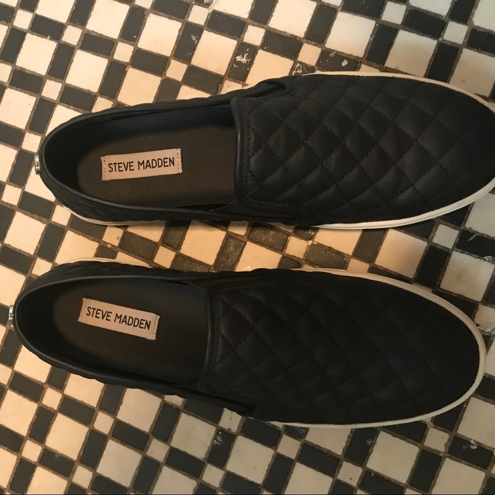 Steve Madden leather sneakers