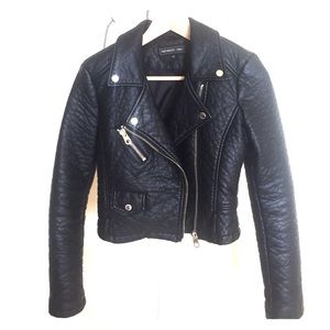 Members Only XS Leather Jacket