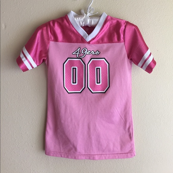girls 49ers jersey