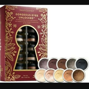 10 PC EYESHADOW/EYECOLOR SET/KIT BARE MINERALS NWT