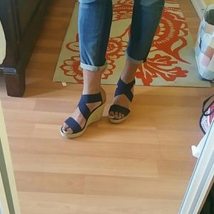 Steve Madden Wedge Heels Like New Size 13