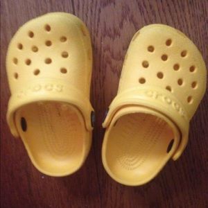 Baby Crocs (Yellow)