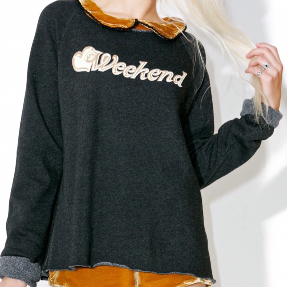 •Wildfox• Weekend Morning Sweatshirt