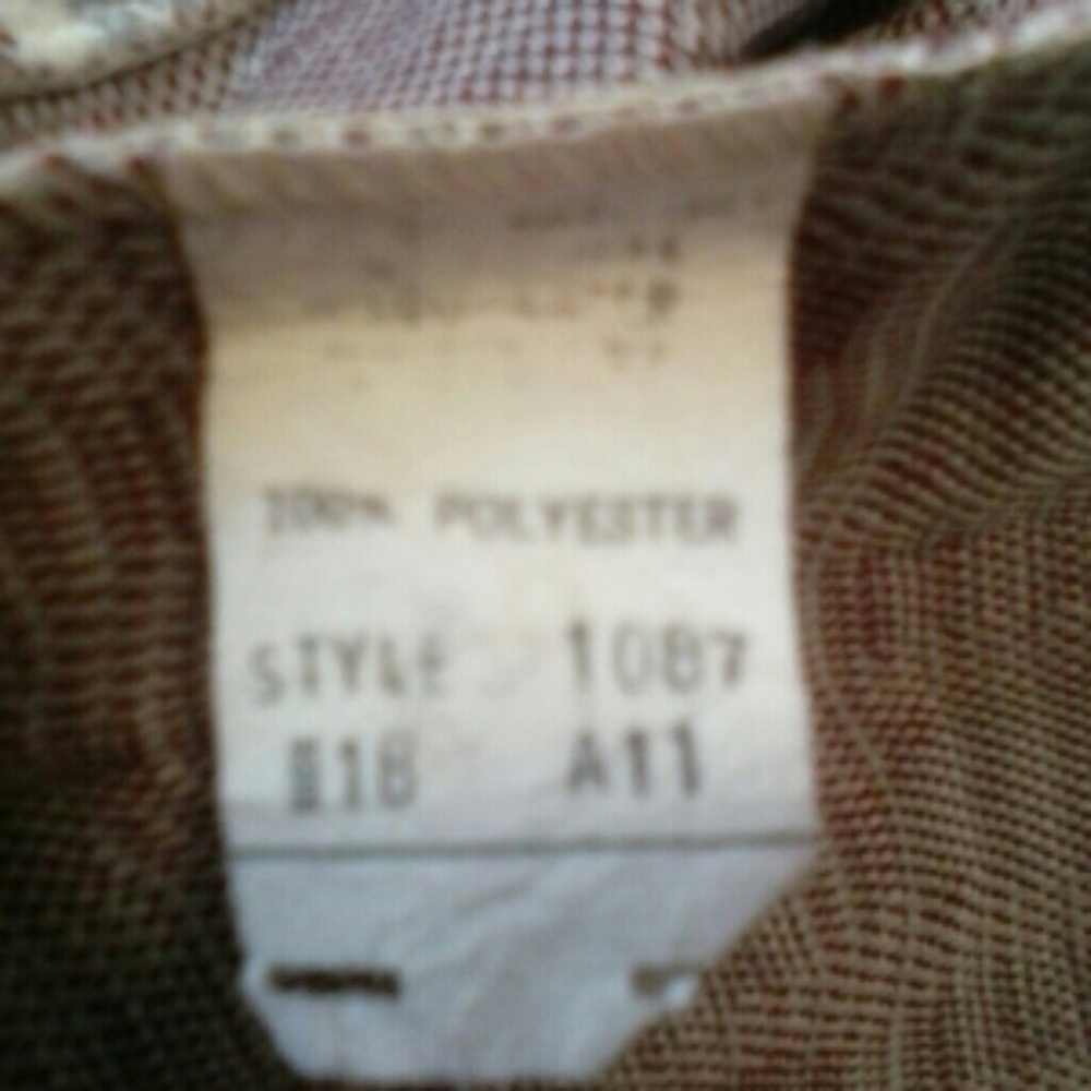 Checkerd Pattern Pants - Picture 3 of 3