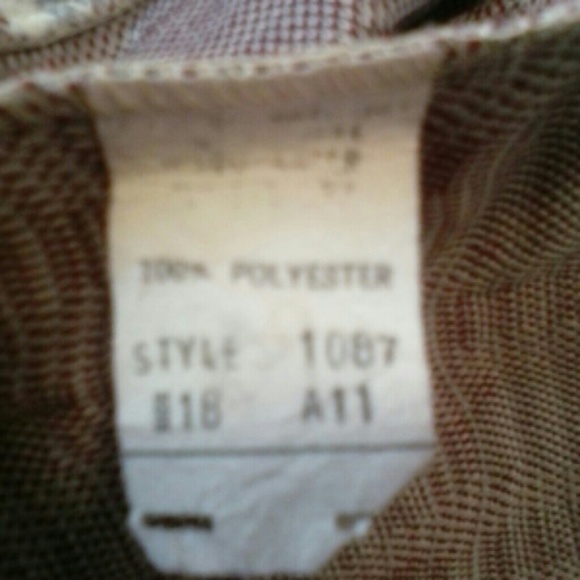 Checkerd Pattern Pants - Picture 3 of 3