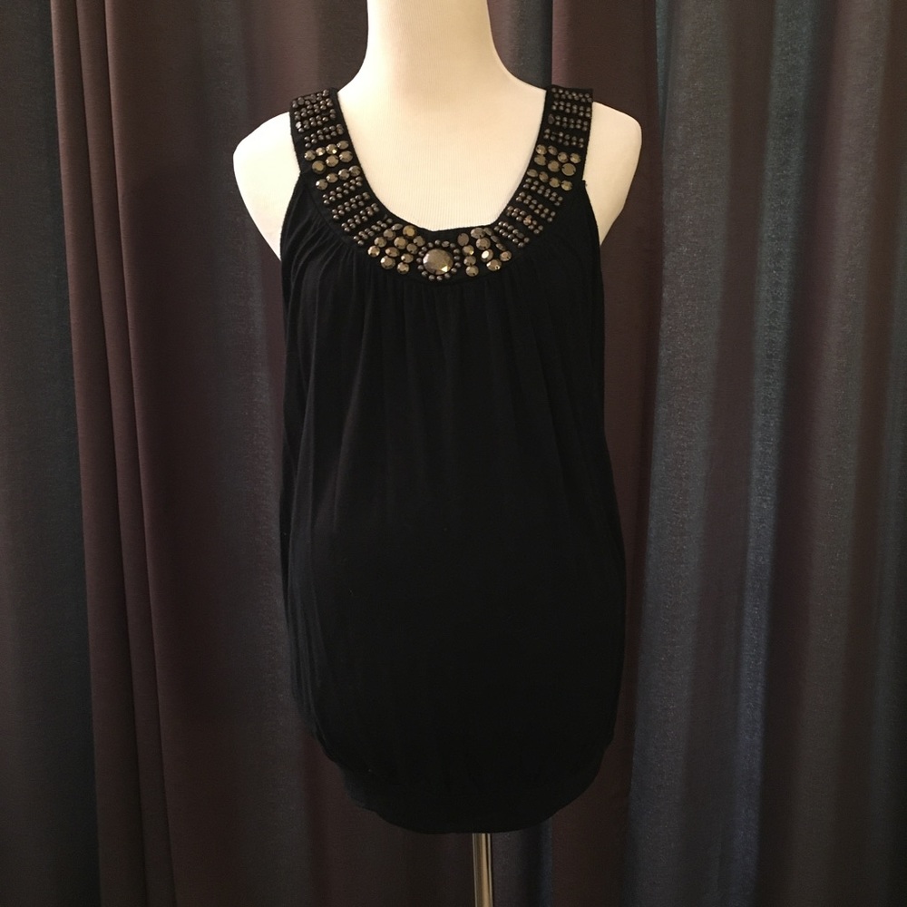 Motherhood Maternity studded tank, Size M
