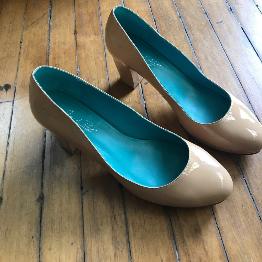 Shoes of Prey block heels.  Like new!  Size 13
