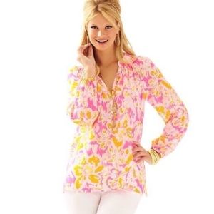 Lilly Pulitzer Elsa Top in Oh La La