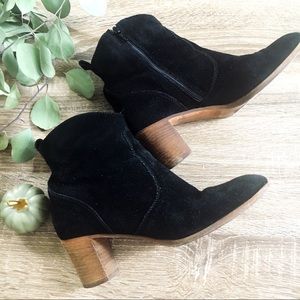 Aggie J. Crew Black Leather Boots sz. 9