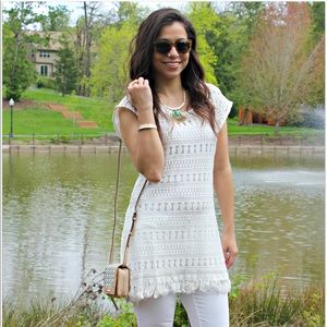 Stella & Dot Lace Tunic Size: XSmall / Small