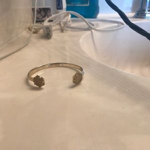 Kendra Scott "Druzzy" White Bracelet Cuff