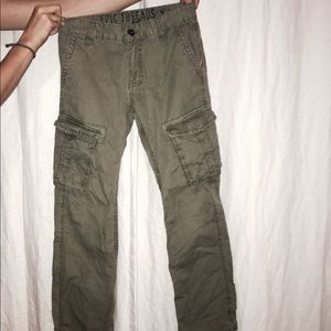hunter green cargo pants