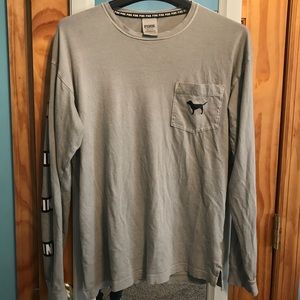 VS grey cute long sleeve shirt