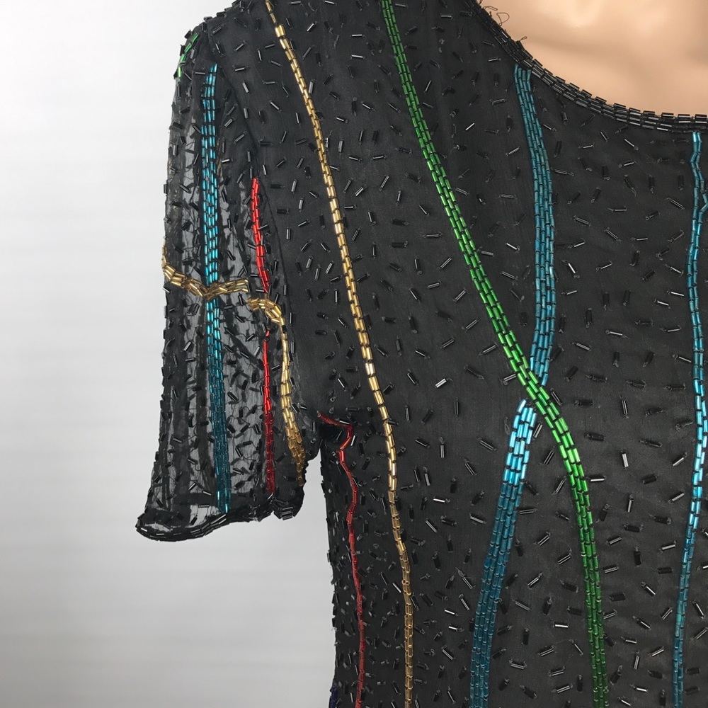 Vintage Sequin Gown