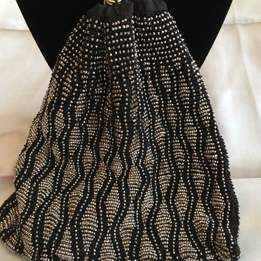 Antique Reticule with VTG Hans Jensen Comb FINAL