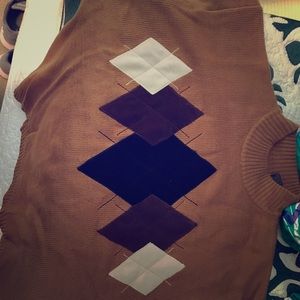 Vintage Men's Brown 80's & 90's sweater