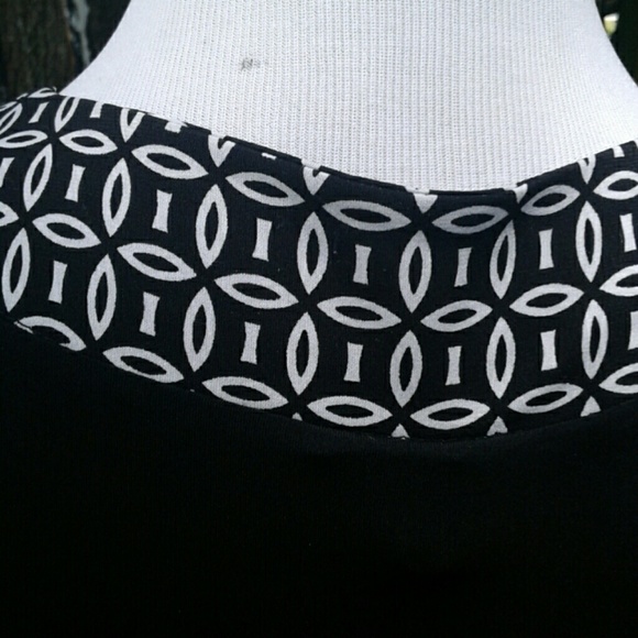 Merona Xsmall black short sleeve baby doll dress - Picture 5 of 5