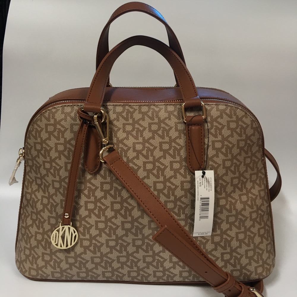 Authentic Brand New DKNY Earth Tone Bag MSRP $265