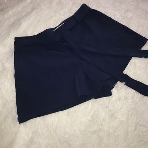 Navy blue shorts