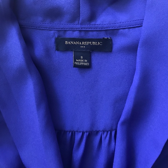 Banana Republic Royal Blue Blouse - Picture 2 of 3