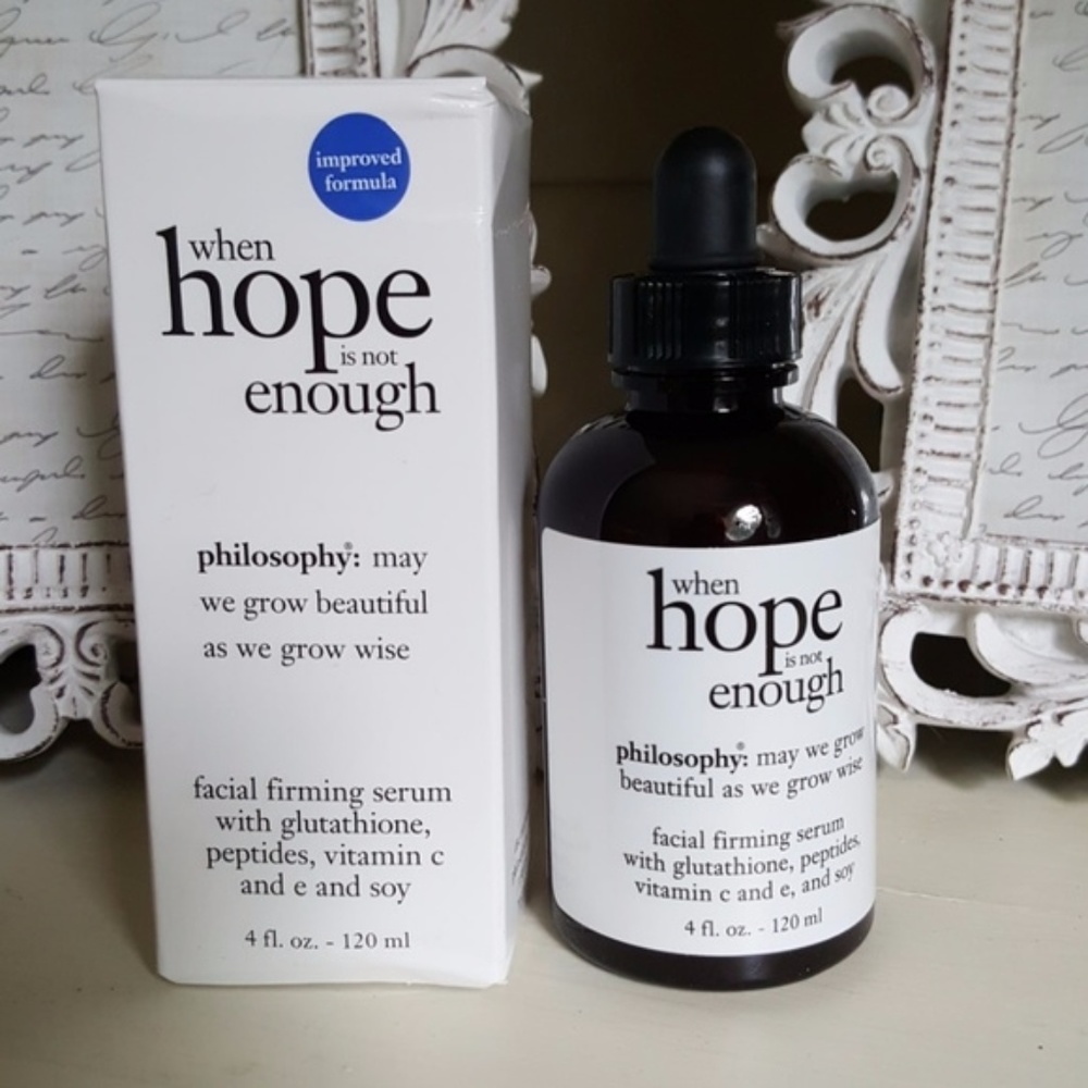 PHILOSOPHY When Hope is Not Enough Serum 4oz