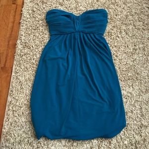 Open-back mini dress