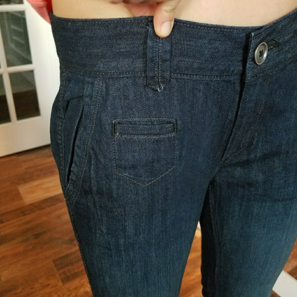 Ann Taylor LOFT Denim Trousers