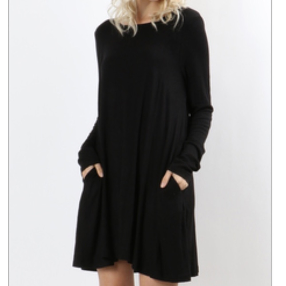 / LAST/ π Beautiful Long Sleeve Dress - Picture 2 of 6