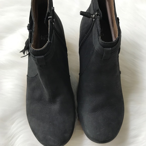 ❗️SOLD❗️[Dansko] Leather Black Booties - Picture 2 of 7