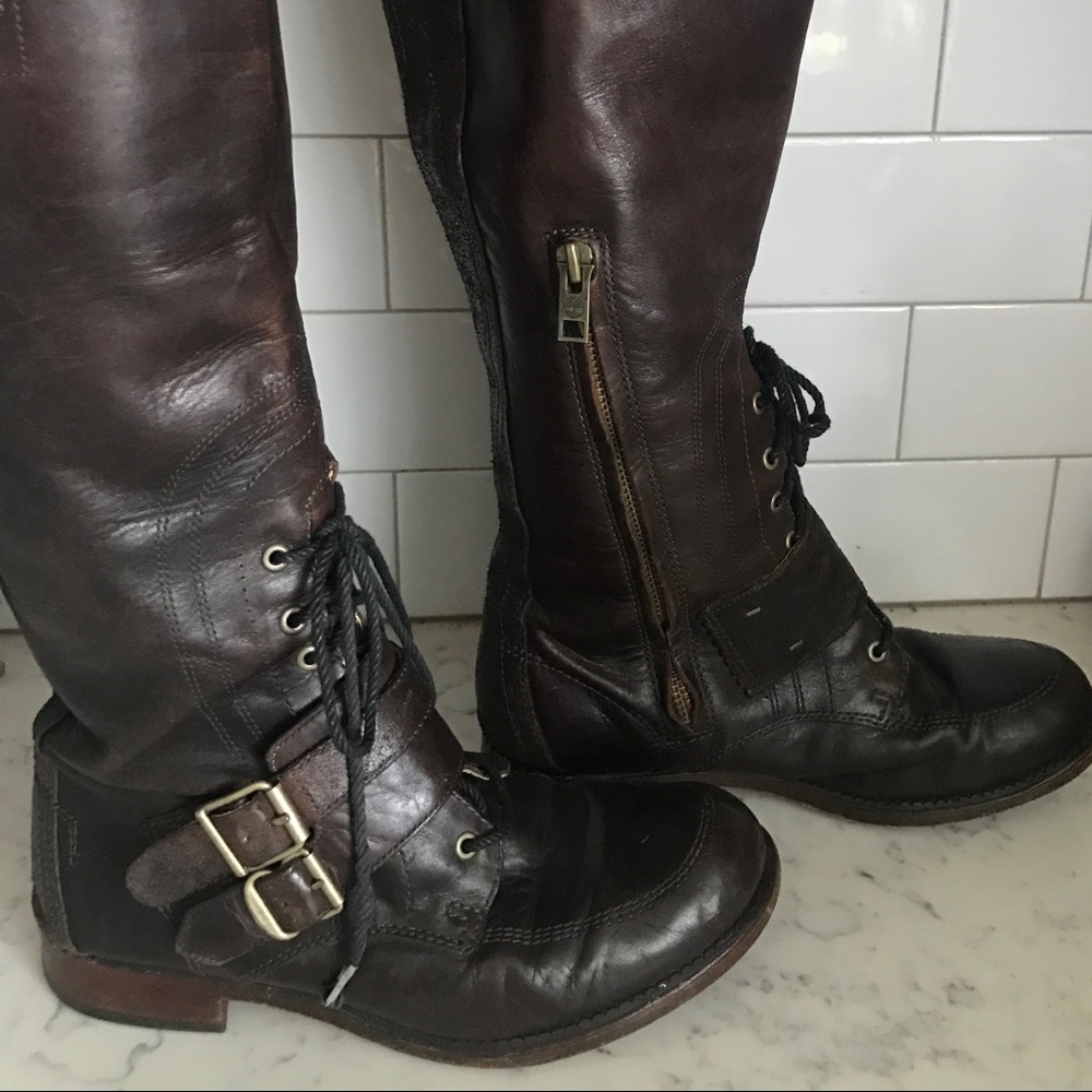 SOLD Anthropologie boots by timberland boot