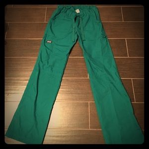 Hunter green Cherokee Scrub pants