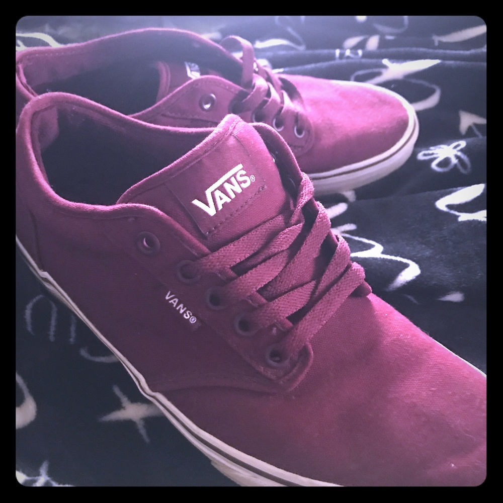 Maroon Vans