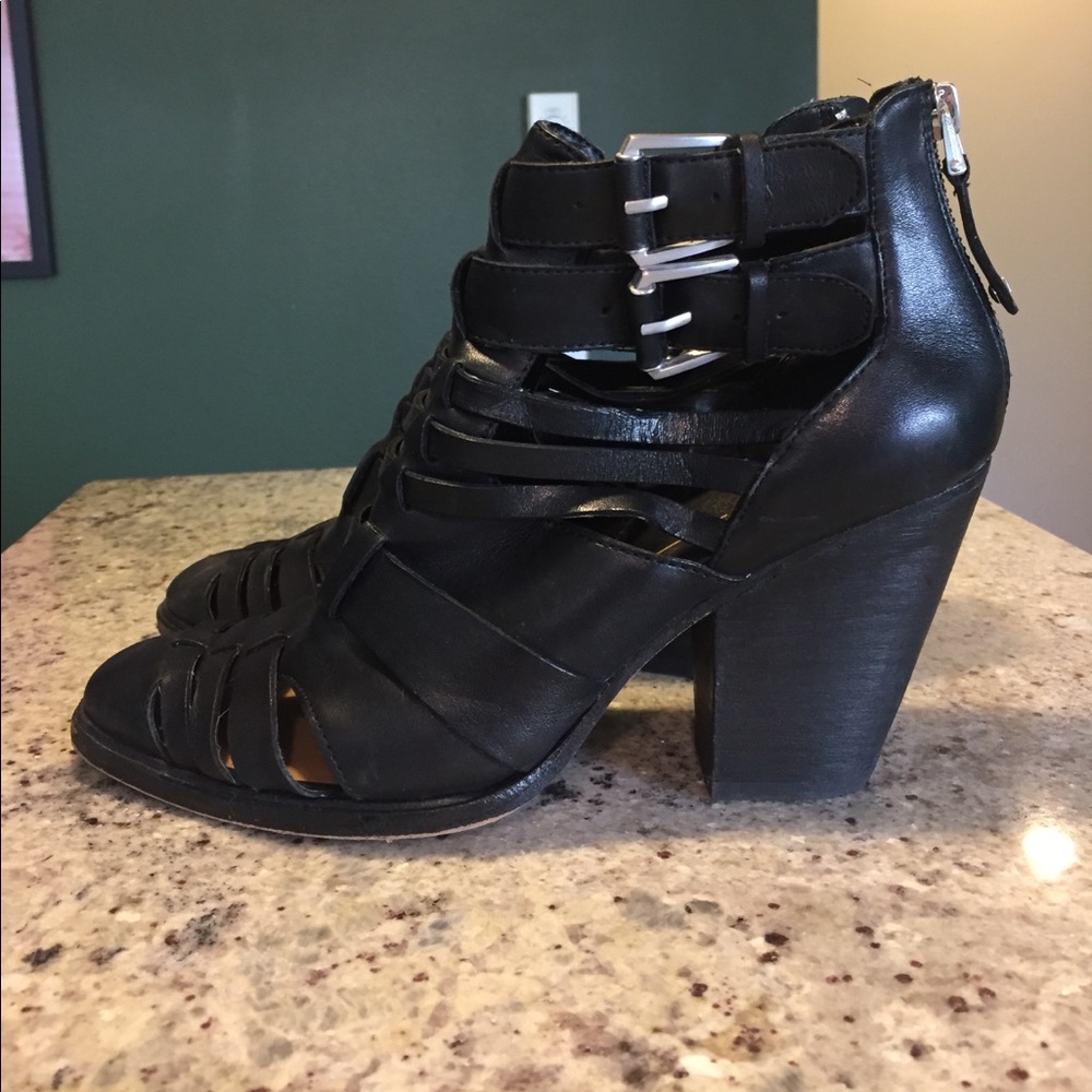 Dolce Vita cage ankle boots