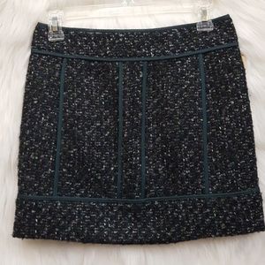J. CREW Tweed Mini Skirt