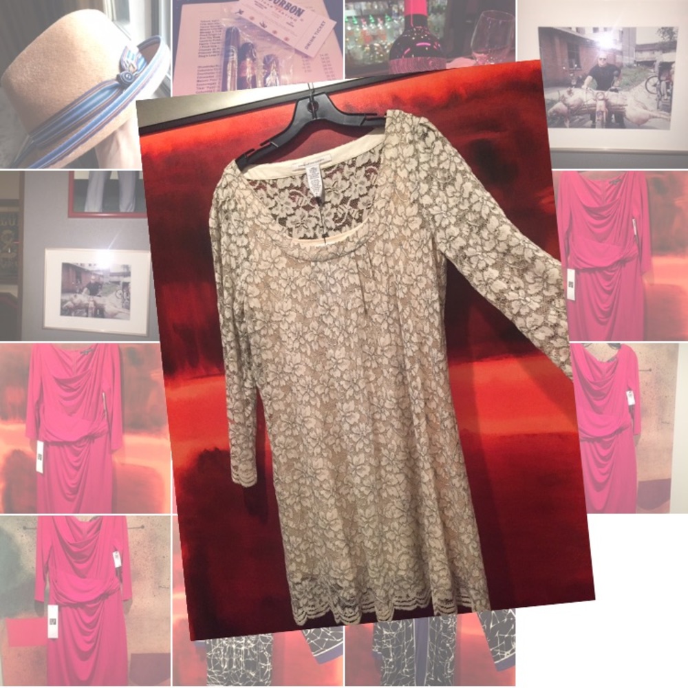 DVF ivory dress
