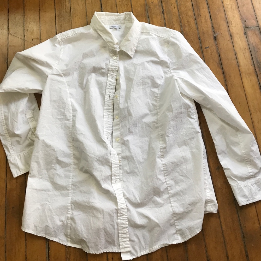 Gap Maternity white blouse sz XL