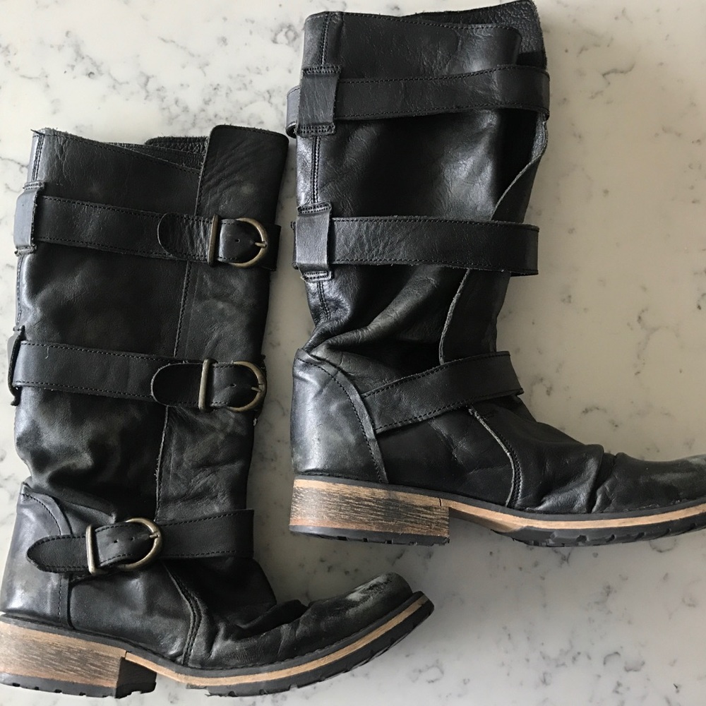 Steve Madden moto boots
